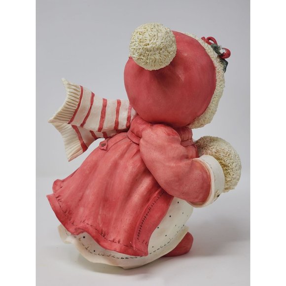 Christmas Alice "Cozy Warm Wishes Coming Your Way" Cherished Teddies 1993 - Picture 3 of 12